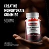 GREABBY Creatine Monohydrate Gummies - 5g Creatine Monohydrate with L-Taurine,