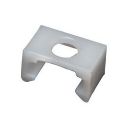 RV Designer A104, Window Covering Hardware, Snap Carrier #4, 3/4 Inch, 14 Snap Carriers , white