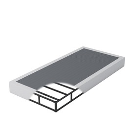 Seiugaga Twin Box Spring 10 Inch - Heavy Duty Box Spring Mattress Foundation Metal Bed Base with Fabric Cover, Noise Free Easy Assembly Non Slip/Non-Slip/Easy Assembly