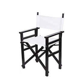 Upone Replacement Cover Canvas for Directors Chairs Director Chair Replacement Canvas, Black, Red, White, Gray,Blue (White)