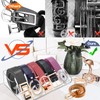 Acrylic Belt Organizer, ToyaJeco 5 Compartments Belt Storage Holder for