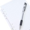 2 Pack A5 Paper Lined, 6 Holes Refill Paper Empty