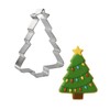 Foose Christmas Tree Cookie Cutter 5 Inch –Tin Plated Steel