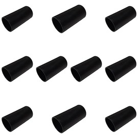 25mm Black PVC Conduit Straight Coupler - Pack of 10