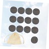 NOLITOY Sets Bamboo Fiber Reusable Makeup Remover Pads Gentle Face