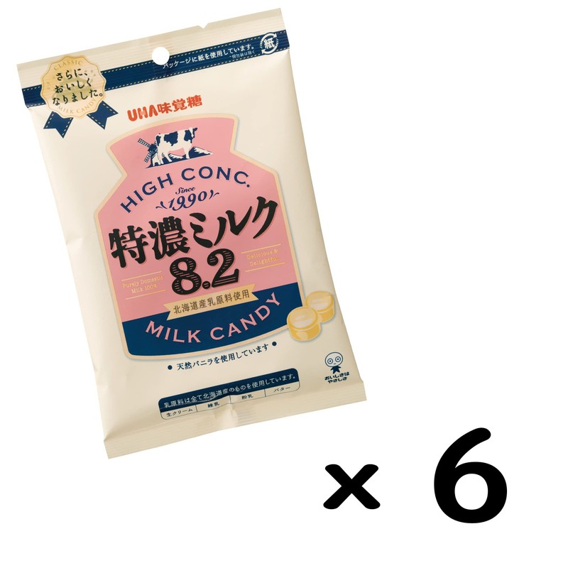 Mikakuto Tokuno Milk 8.2 Hokkaido Milk, 3.3 oz (88 g)