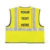 ArcMate Customizable Reflective Safety Vest Class II, Polyester, Hook/Loop Closure,