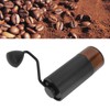 Manual Coffee Bean Grinder Multifunction CNC Steel Core Adjustable Thickness