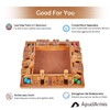 ApudArmis 4-Way Shut The Box, Large Wooden Board Game Set