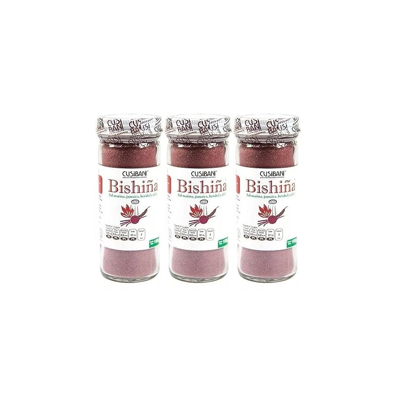 Bishiña Chile En Polvo Cusibani 3 Frascos De 100g c/u
