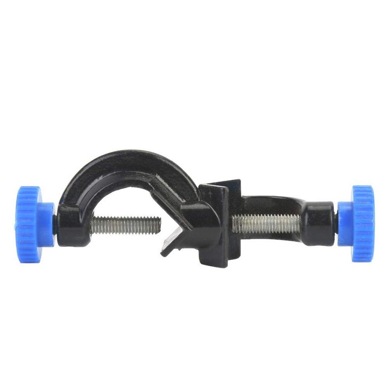 2Pcs Clamp Holder, Aluminum Sprayed Cross Heads Stand Clamp Holder