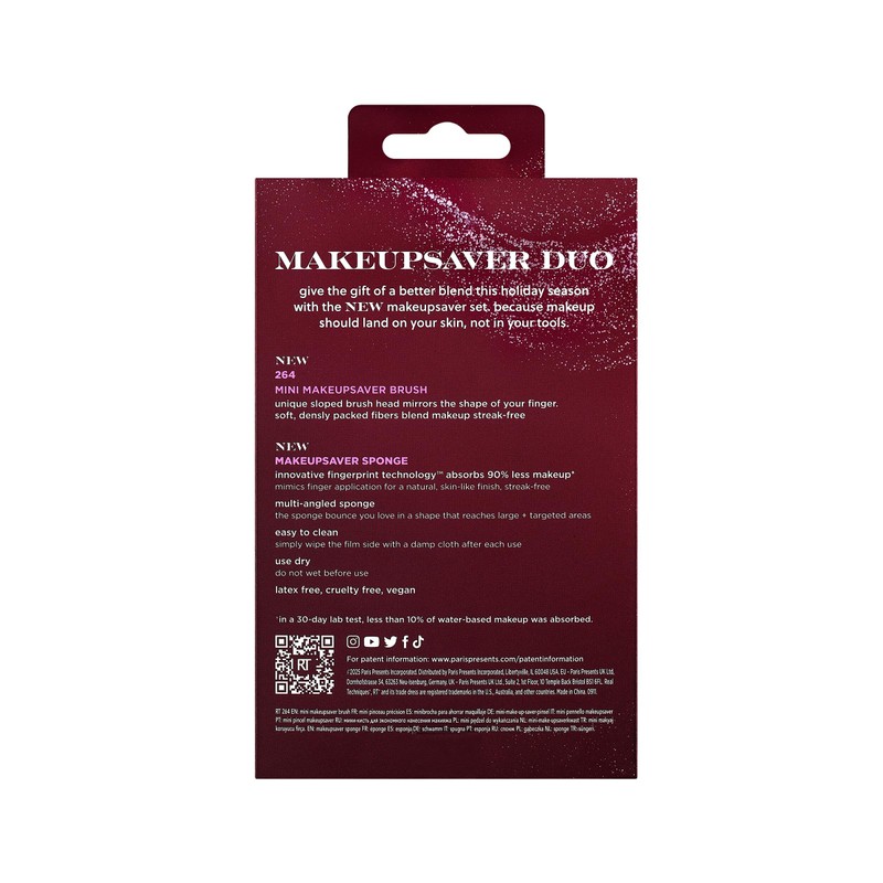 Real Techniques Makeupsaver Duo 2 Piece Gift Set, Limited Edition