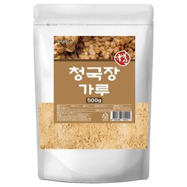 엄마애손 Domestic soybean Cheonggukjang powder, fermented Cheonggukjang bacteria culture purified product 500gX1 pack / 국내산 대두 청국장 가루 분말 발효 청국장균배양정제물 500gX1팩