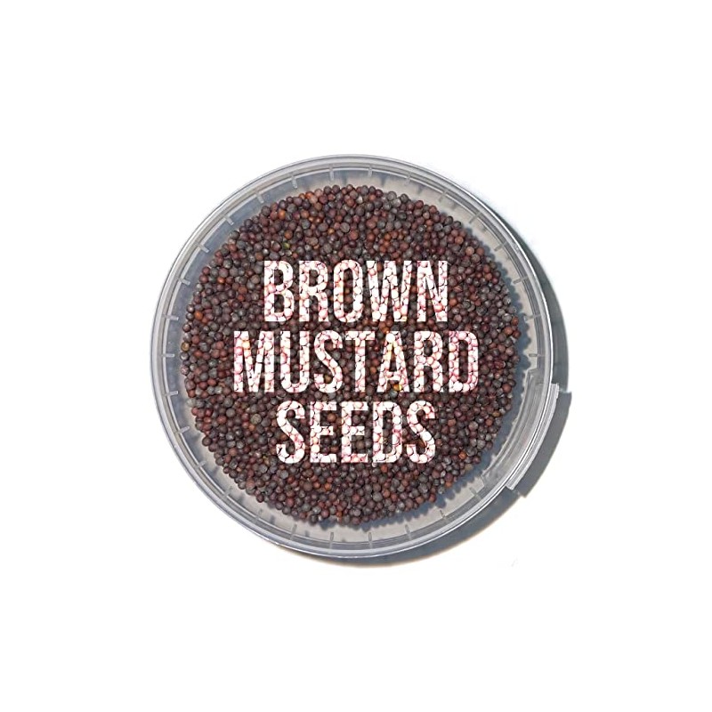 Brown Whole Mustard Seeds - 200g