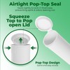 Kopperko Pop Top Tubes (116mm, 4.6 Inch 10-Pack) | Child