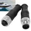 Pair for NMEA2000 Male Female Terminator Resistor 5Pin M12 Thread