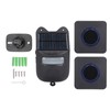 Driveway Alarm Solar Infrared Intelligent Induction IP65 Waterproof Welcome Doorbell