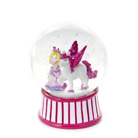 Mousehouse Gifts Pink Princess and Unicorn Children's Snow Globe Gift for Girls