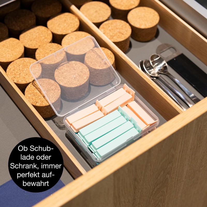 Moritz & Moritz 24 SEAL CLIPS - FREE CONVENIENT BOX
