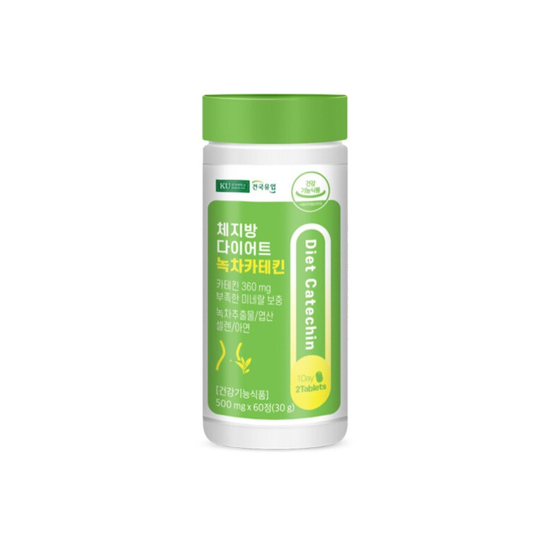 Konkuk Dairy Body Fat Diet Green Tea Catechin 500mg x