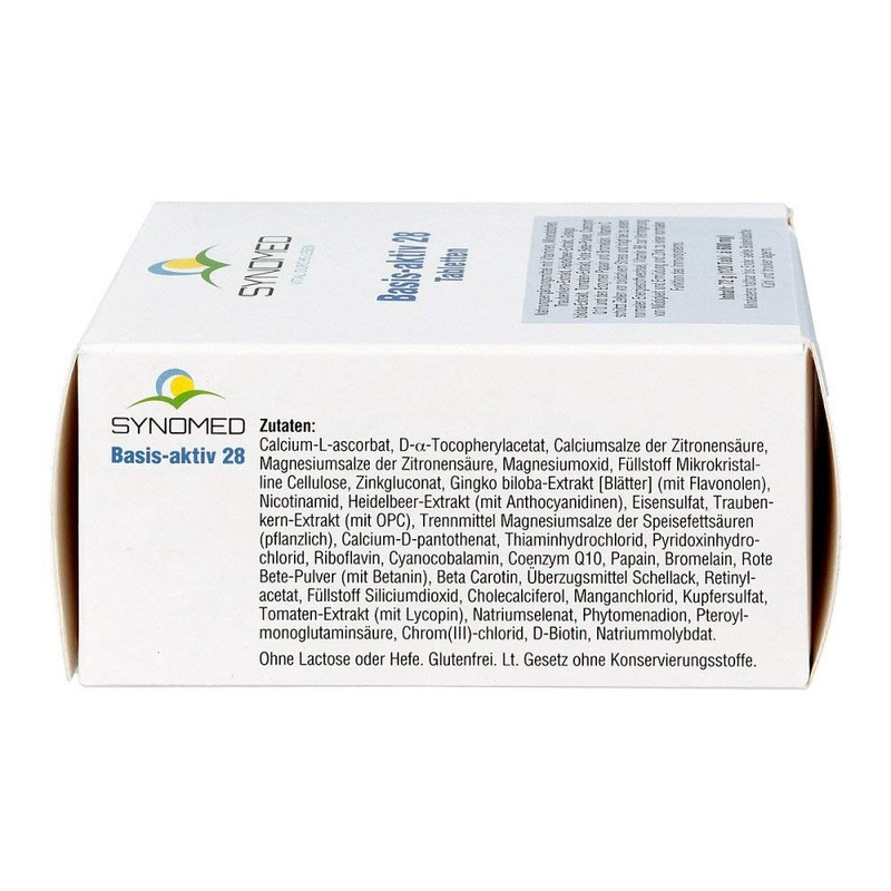 SYNOMED Basis-aktiv 28 Tabletten, 72 g