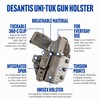 DeSantis Uni-Tuk Gun Holster, Built-in Spur, Fits S&W M&P Shield