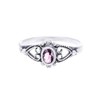 Windalf Bohemian Women's Ring Anely 7mm Amethyst Crystal Elf Ring