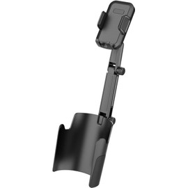 Soporte para teléfono con portavasos para automóvil con Marco de