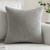 MIULEE Corduroy Cushion Cover Fabric Granule Throw Pillow Case Square