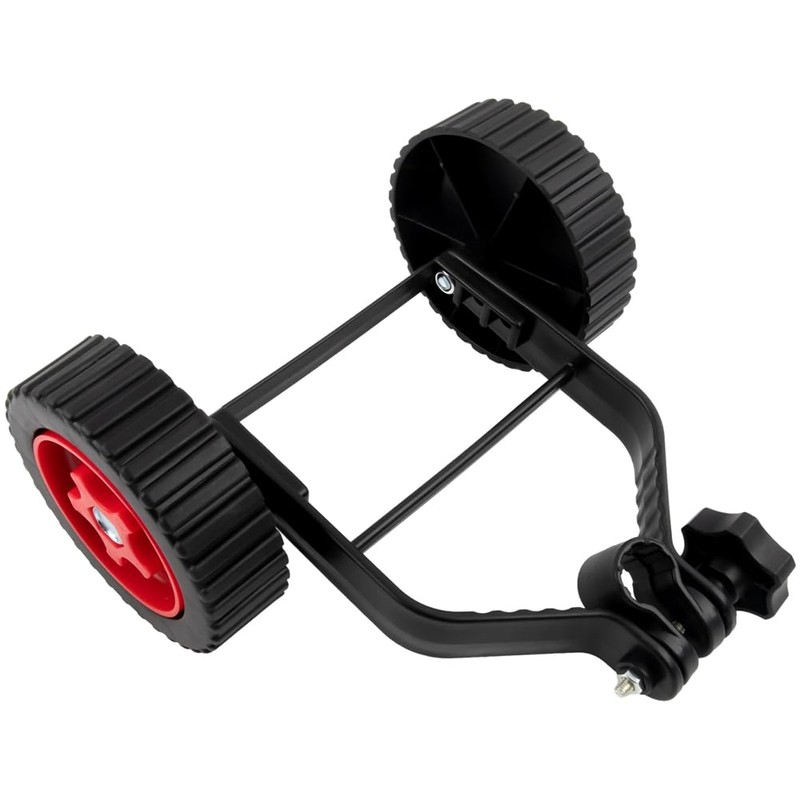 Poggapp Lawnmower Wheel Universal Lawnmower Set with Stabilisers Adjustable Lawn