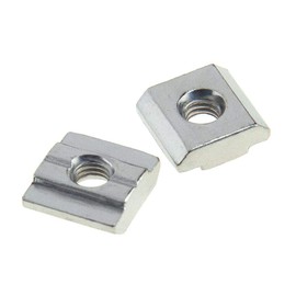 Binzzo Tuercas de ranura deslizante T Nuts Serie 30 M6 Rosca Slide en pre-ensamblaje para marco de extrusiones de aluminio de 30 x 30 con perfil 3030 Sereis ranura de 8 mm para router CNC Router Build Rail impresora 3D 24pcs