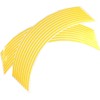 Motorcycle 14" Wheel Rim Sticker Rim Line Tape (8mm Wide,