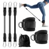 Ankle Resistance Bands with Cuffs for Leg and Butt Workout,