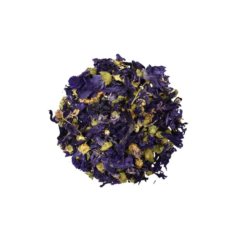 Blue Mallow Dried Flowers Herb - Malva Sylvestris (100g)