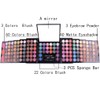 BrilliantDay 148 Farben Lidschatten Palette Contouring Kit Kombination mit Blusher