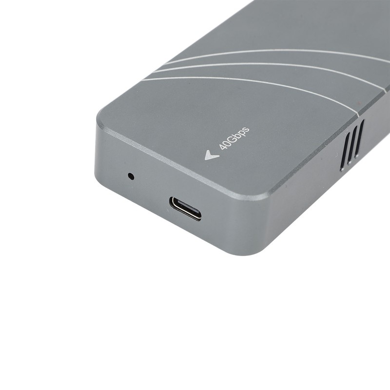 USB4.0 SSD Enclosure 40Gbps to NVMe Mobile M.2 Hard Drive