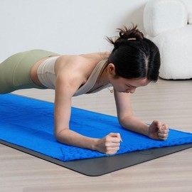 Oaygat Yoga Mat Towel 24" x72" Non-slip Yoga Towel Quick-drying Yoga Blanket Mat Hot Yoga Mat Cloth Yoga Mat Towel with Mesh Carrying Bag Absorbent Hot Yoga Towel for Bikram Pilates Workout