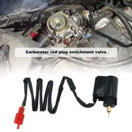 VGOL 2 Pin Electric Choke Carburettor Automatic Choke ABS Copper Carburetor Choke Compatible with GY6 50CC 125CC 150CC Scooters Mopeds ATVs Go Karts