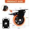 Caster Wheel, Heavy Duty 4 Inch Caster, Locking Swivel Caster