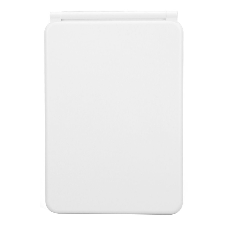 Lighted Makeup Mirror White Rechargeable ABS Housing Adjustable Brightness Portable