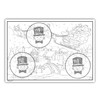 Young N Refined 2 Pack of Giant Coloring Posters of