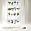 Storystore 4-Tier Acrylic Window Plant Shelves - 16 Inch Clear