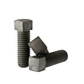Set Screws Square Head - Alloy Steel - Case Hardened 5/8"-11 x 3-1/4" - Thermal Black Oxide (Quantity: 20) - Grub-Blind-Allen-Headless Screw