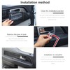 JeCar 8PCS for F150 Interior Trim Door Handle Panel Cover