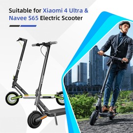 ulip (2PCS) 250 * 64 Inner Tubes with straight valve Front and Rear Wheel for Xiaomi 4 Ultra Navee S65 Electric Scooter
