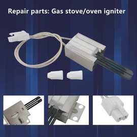 GRABOTE MEE61841401 Oven Igniter Replacement for L-G Gas Range LRG LSS LDG LSG LTG Series LRG3095ST LRG3061ST LSG4513ST-Flat Glow Bar Style-Replace Gas Oven Igniter MEE61841403
