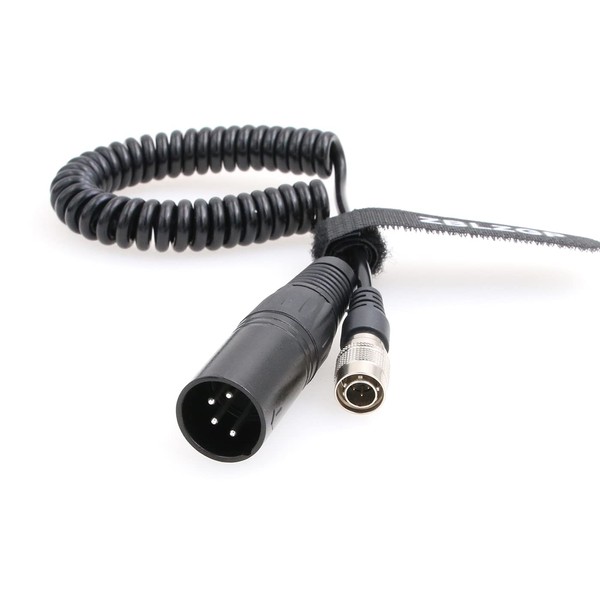 ZBLZGP XLR 4 Pin Male to 4 Pin Hirose Male