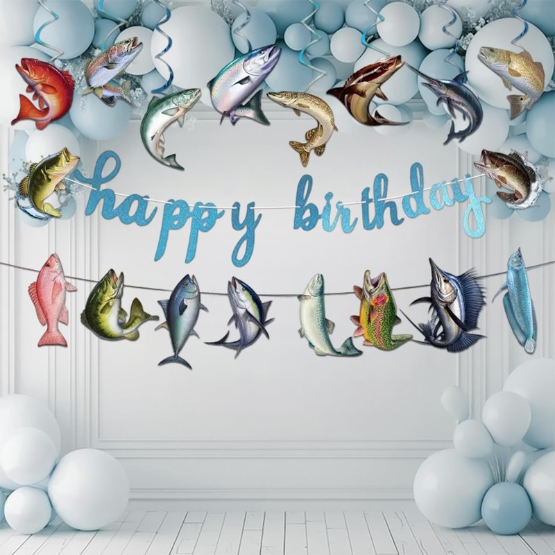 Fishing Birthday Party Decoration Birthday Party Decoration
