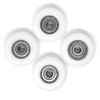 4pcs Roller Wheel Parts Replacement for Total Gym Wheels/Rollers, Fit