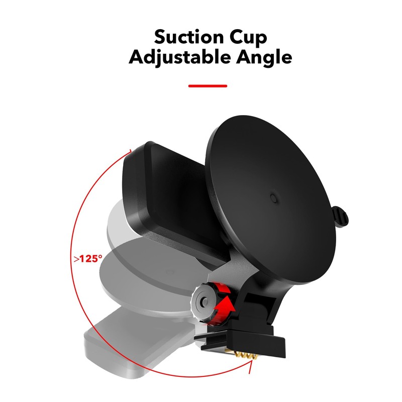 REDTIGER Suction Mount for F7N Series Dash Cam,Built-in GPS Module,Easy